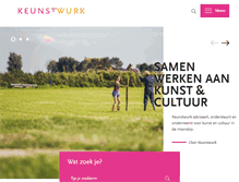 Tablet Screenshot of keunstwurk.nl